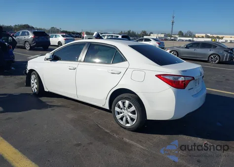 2014 Toyota Corolla Le из США, поврежденный, VIN 2T1BURHE1EC093545